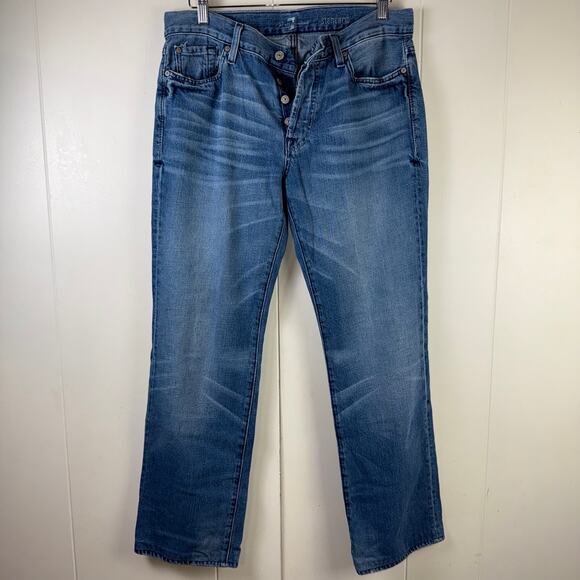 7FAM 7 For All mankind mens standard fit‎ jeans 32 - Picture 1 of 7